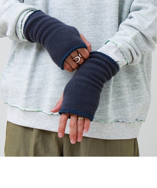 TWEEDMILL/ツイードミル】フィンガーレスフリースグローブ｜フレディ