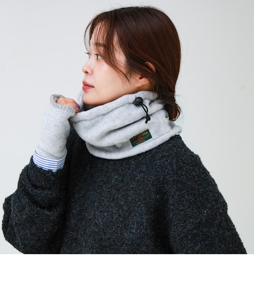 【TWEEDMILL/ツイードミル】フリースネックウォーマー