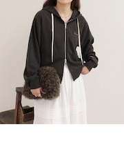 【Champion/チャンピオン】DOUBLE ZIP HOODED SWEATSHIRT