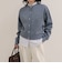 【LACOSTE/ラコステ】ショート丈ダブルフェイスカーディガン