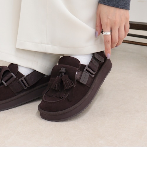 SHAKA/シャカ】MOC MULE TASSEL SUEDE｜フレディ＆グロスターの通販