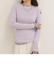 ウールブレンドシアーテレコロンTシャツ