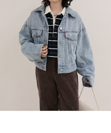 【LEVI'S/リーバイス】LOOSE CROP TRUCKER