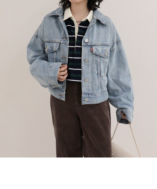 【LEVI'S/リーバイス】LOOSE CROP TRUCKER