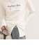 ツイストデザインballetロンTシャツ