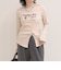 ツイストデザインballetロンTシャツ