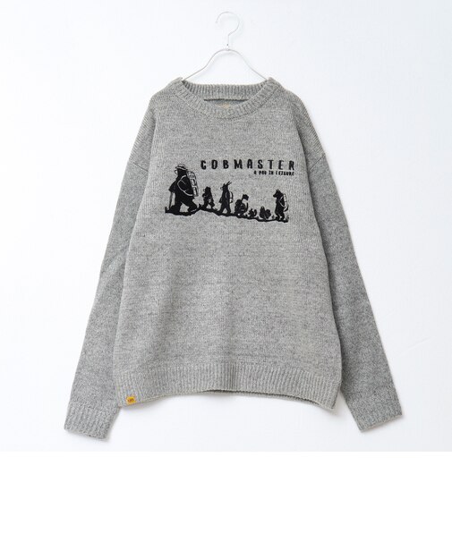 【COBMASTER/コブマスター】COBファミリー刺繍ニット