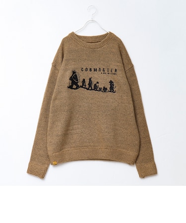 【COBMASTER/コブマスター】COBファミリー刺繍ニット