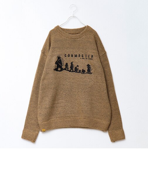 【COBMASTER/コブマスター】COBファミリー刺繍ニット
