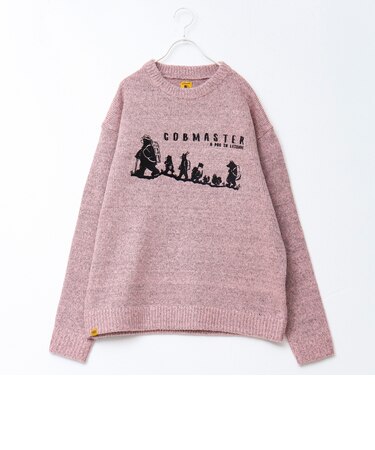 【COBMASTER/コブマスター】COBファミリー刺繍ニット