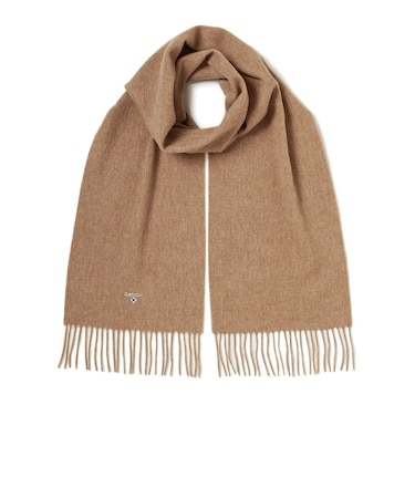 【BARBOUR/バブアー】PLAIN LAMBSWOOL SCARF