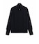 【TAION】100% CASHMERE FULL-ZIP HIGH-NECK SWEATER