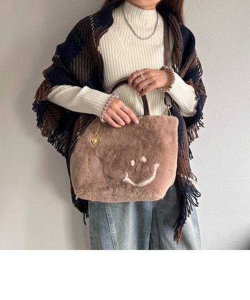 SMILEYエコファー2WAYトートバッグ