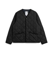 【TAION/タイオン】PIPING V NECK DOWN CARDIGAN