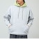 【遊び心あるバイカラー】2-TONE HOODIE ボアフード裏起毛スウェットパーカー