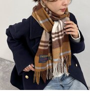 【TWEEDMILL/ツイードミル】48幅ウールストール