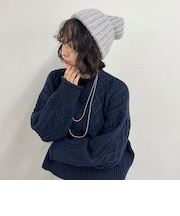 【Fratelli Talli】モヘヤ混ローゲージニットキャップ