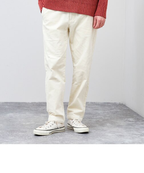 【豊富なサイズ展開/S～XL】コール裏フリースストレッチイージーパンツ