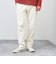 【豊富なサイズ展開/S～XL】コール裏フリースストレッチイージーパンツ