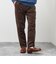 【豊富なサイズ展開/S～XL】コール裏フリースストレッチイージーパンツ