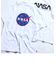 【メンズ】USAコットンNASAグラフィックプリントTシャツ