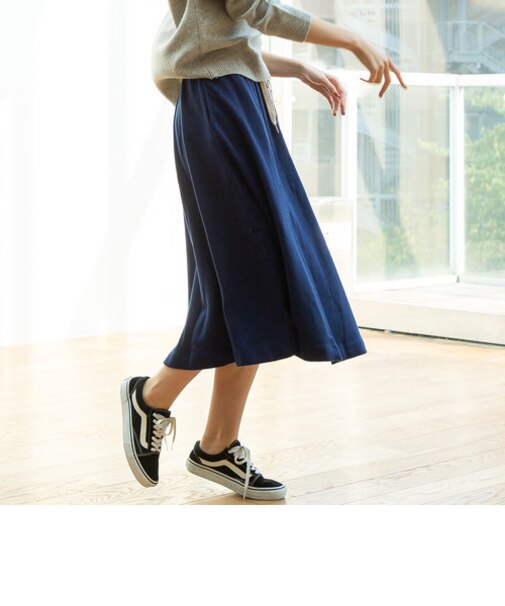 【WEB限定色⇒ネイビー】Champion(チャンピオン) スウェットスカート