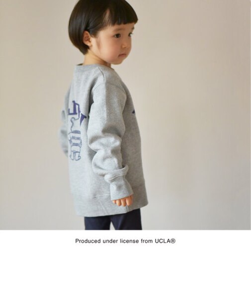【キッズ/ジュニア】SUNNY SPORTS（サニースポーツ）別注× coen (コーエン)　UCLAカレッジプリントスウェット(トレーナー)