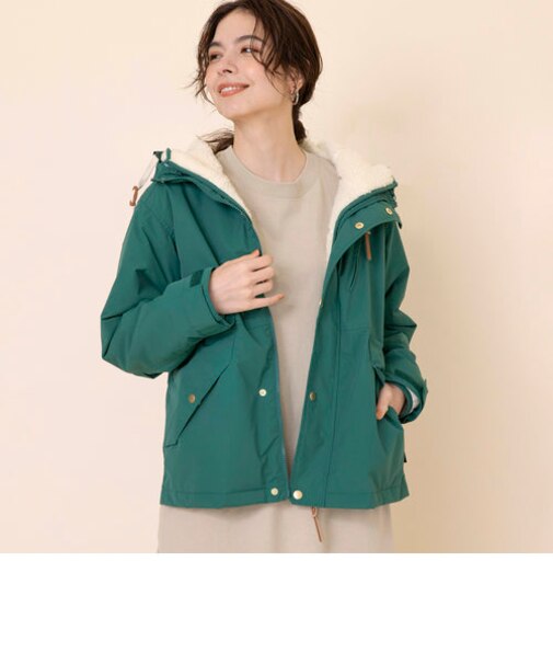 【WEB限定カラー】CORDURA(R)撥水3WAYマウンテンパーカー（マウンパ/ マンパ/ボアブルゾン/フーディ―）