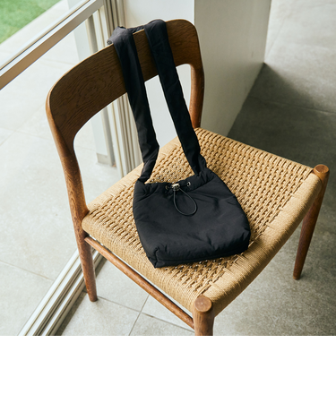 ドローコードパディングミニショルダーバッグ