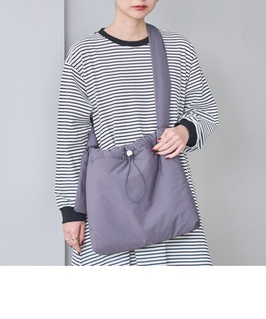 ドローコードパディングショルダーバッグ