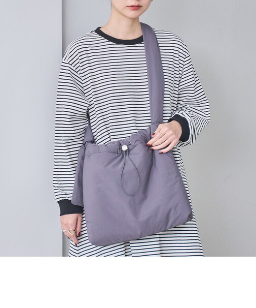 ドローコードパディングショルダーバッグ