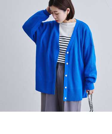 カタアゼVネックカーディガン