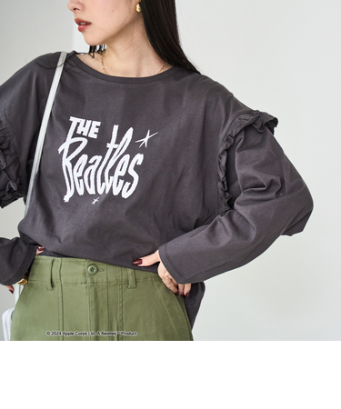 ROCK STANLEY（ロックスタンレー）別注ビートルズフリルロングスリーブTシャツ