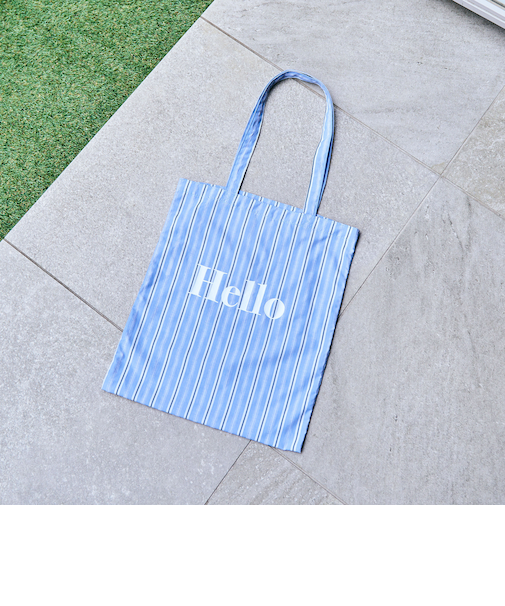 HELLOロゴトートバッグ