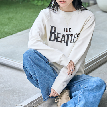 ROCK STANLEY（ロックスタンレー）別注ビートルズラグラン裏毛スウェット