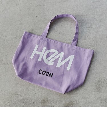 HeM（ヘム）別注ロゴトートバッグLサイズ
