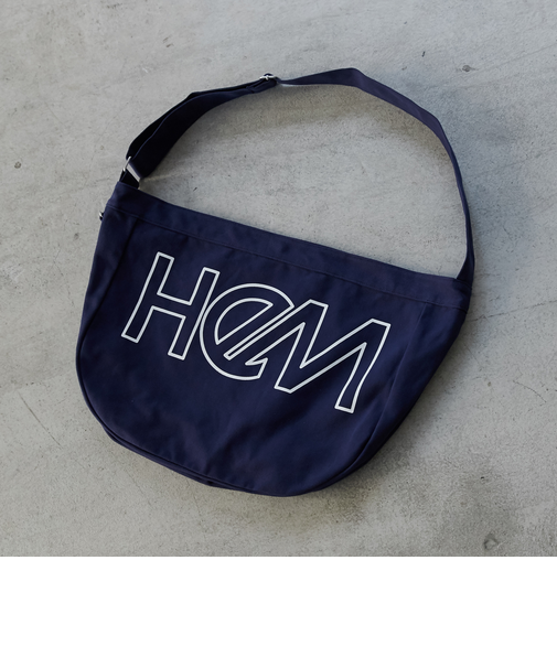 HeM（ヘム）別注ニュースペーパーバッグ／メッセンジャーバッグ