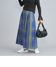 アソートチェックプリーツスカート