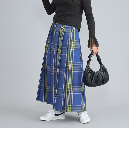 アソートチェックプリーツスカート
