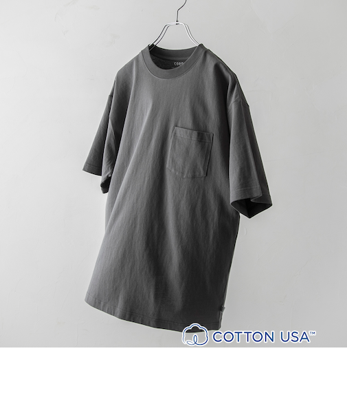 USAコットンスタンダードポケットTシャツ