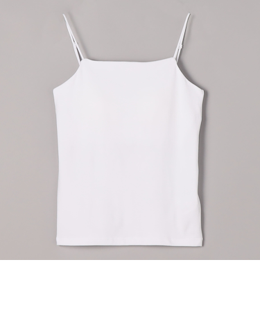 カップ付きベア天竺スクエアキャミソール