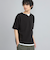 リップルフェイクレイヤードヘンリーネックTシャツ
