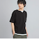 リップルフェイクレイヤードヘンリーネックTシャツ