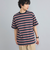 USAコットンマルチボーダーTシャツ
