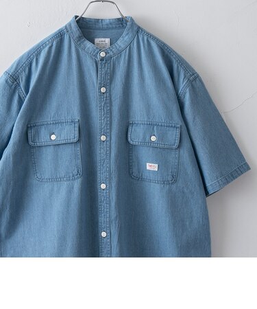SMITHS（スミス）別注バンドカラーワークシャツ