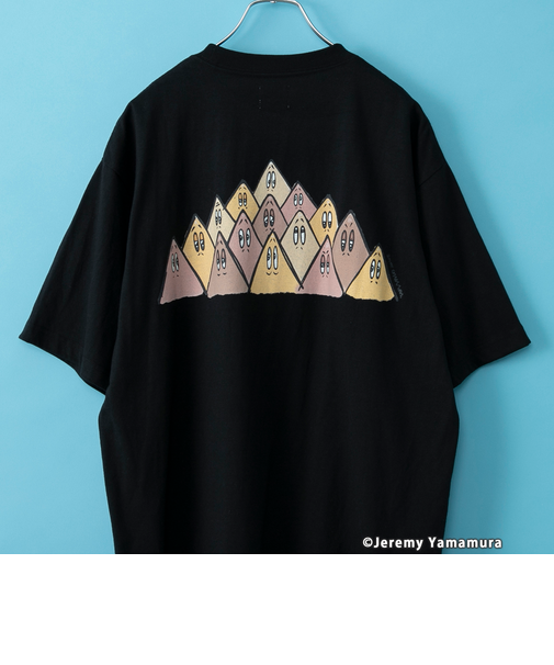 Jeremy Yamamura×コーエン グラフィックプリントTシャツ