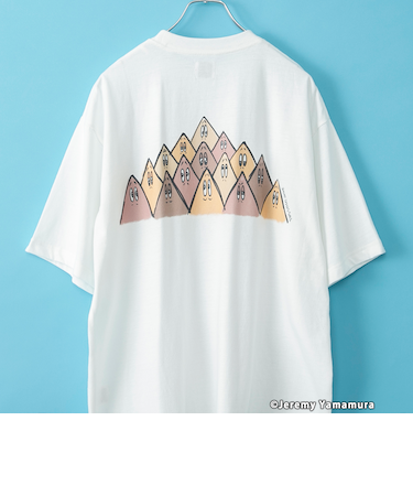 Jeremy Yamamura×コーエン　グラフィックプリントTシャツ