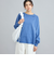 ピグメントドッキング刺繍Tシャツ