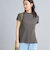 USAコットンハイネックフレンチスリーブワイドリブTシャツ