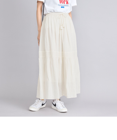 MARKET（マーケット）カラミストライプギャザースカート